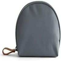 Mini ručna torba vodootporna višefunkcionalna patentna torbica za kovanu kozmetička torba-siva