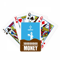 Stomatolog Stomatološka karoserija Job Art Deco Fashion Poker Igračka kartica Smiješna ručna igra