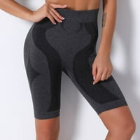 Joga hlače za žene Ženska modna solidna boja Yoga Sportska fitnes BodyBuilding hlače u tijesnim kratkim