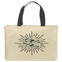 Platnene torbe za tote stvaraju vlastiti sunčani sunce sunčeve sreću za višekratnu kupovinu Smiješne