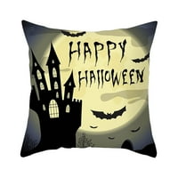 Happy Halloween bundeve breskve jastučnica za kožu, lako odgovaraju sofi
