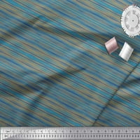 Soimoi Rayon tkanina apstraktna traka za ispis tkanina sa širokim dvorištem