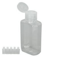 Kozmetičke boce za ponovno punjenje, izopova na prašinu prazne stisnite boce s višenamjene 60ml za putovanja