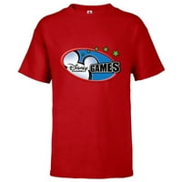 Disney Channel Games Logo - Majica kratkih rukava za djecu - prilagođeno-crveno