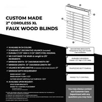 Grupni Corded Corded FAU WOWLY Blind sa kretenom valjanjem za Windows, 200-vremensko drvo