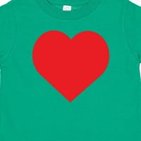 Inktastični crveni srčani poklon dječaka ili majica za bebe