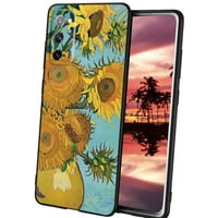 Suncowers-By-Vincent-Van-Gogh-Fine-Art-Floral-Botanički-Priroda-estetska futrola, deginirana za Samsung