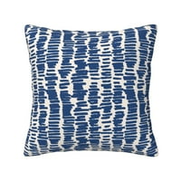 Plave pruge bacaju jastuk za jastuk kućni dekor ugodni prekrivači za jastuke za krevet na kauč na razvlačenje