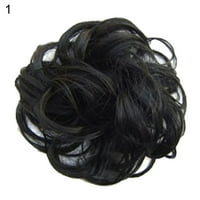 Juhai kose lepinja Soft All-Match Curly Women Extension za kosu za kosu za putovanje u kupovinu