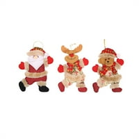 Božićni ukrasi Poklon Santa Claus Snowman Tree Toy Doll Dekoracije