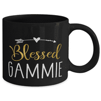 Blažena šalica za kafu Gammie - poklon za gammie 11oz crni čaj za čaj - nova Gammie baka najava o trudnoći