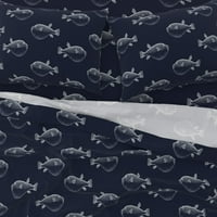 pamučni listovi, Kalifornijski kralj - Bijela pušačka riba riblji močva dječaci rasadnici plaža