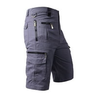 Njoeus Muški teretni ležerne kratke hlače Velike muške kratke hlače Zip-džepovi Taktike Vojne kratke
