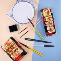 Antner parovi drveni štapići za višekratni japanski minimalizam stil sjeckalice s višebojne perilice