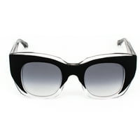 - Polarizirani modni sunčani naočale Thierry Lasry Crna prozirna žena Intimy 21