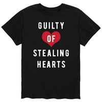 Instant poruka - kriv za krađu srca - Muška grafička majica kratkih rukava