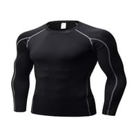 Avamo Brze košulje za suvo kompresije za muškarce koje rade na trčanju treninga Fitness vježbanje FIT