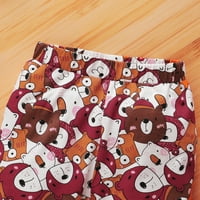Bear Roman Outfits za novorođene dječje djevojke mjeseci Djevojke pada zimske odjeće crtani životinjski