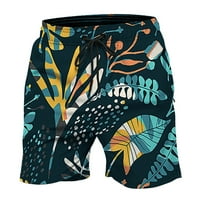 Booker Muške kratke hlače za plažu Sportske žurne hlače za plažu Ispisane casual hlače za plažu Brze
