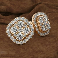 Tiitstoy dame modne dijamantske ogrlice minđuše trodijelni set