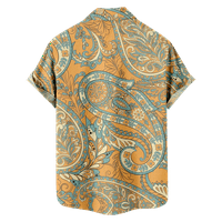Paisley majica s kratkim rukavima svijetle boje uzorak majica Havajski vrh za putovanja i izlaske