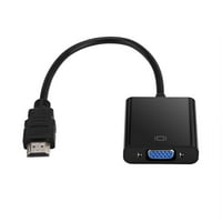 Micro + do VGA adapter sa audio kablom T tipa mikro konektor za PS XBO Black