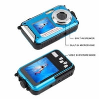 Elektronika za muškarce, vodootporna kamera podvodna kamera za snorkeling full HD 2.7K 48mp Video snimač