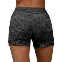 Ženske kratke hlače Modne žene Brze sušenje Casual Sportske kratke hlače Ispis Elastične kratke joge