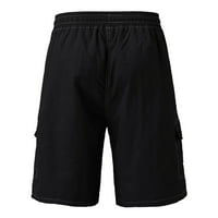 Muški kratke hlače Sportske kratke hlače Striped jogging dno ljetne pantalone za trening s džepovima