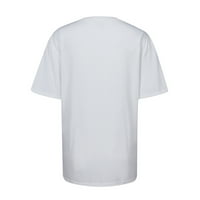 Ljetne košulje za žene V izrez bluza Modna majica Majčin dan Poklon Personalizirano pismo Ispiši vrhove