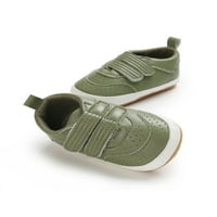 Oucaili Unise Baby Flats Magic Trape Crib obuća predrašuju prve šetnje cipele protiv klizača mekane