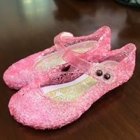 Princeze Cipele djevojke Sandale Jelly Mary Jane Dance Party Cosplay cipele za djecu Toddler PVC ružičaste
