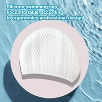 SILICONON Plivač, udoban čep za kupanje idealan za ravnu kovrčavu kratku srednju dugu kosu, plivajuća