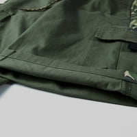 Muškarci Ležerne prilike kamuflažne ploče Sportski džep Teretne hlače Pamučne kratke hlače Rano pristupanje