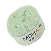 Kokovifyves Home Essentials Soft Mohair pletenje vunene prediva DIY SHALL Scarf Crochet Navojni navoj