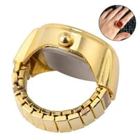 Retro prsten u obliku sat moda Izvrsni kvarcni sat digitalni ring sat za muškarce žene
