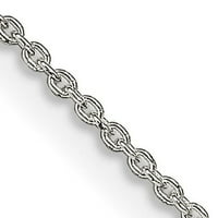 Sterling Silver Classic ogrlica od lanaca kabela