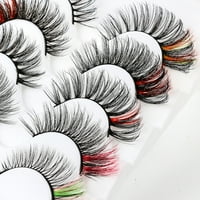 Kehuo parovi 3D lažnih trepavica Prirodni debeli očni rep izdužene boje eksplozije kose trepavice, ljepota