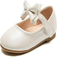 Djevojke Mary Jane Haljina cipele s prednjim lukom Balerina STANS PRINCESSSE Vjenčani školski cipele