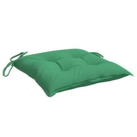 Jastuci za stolice zelena 15,7 x15,7 x2.8 Oxford tkanina