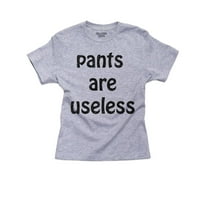 Pantalone su beskorisno smiješno lijeno dječakova pamučna majica