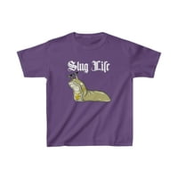 Slug Life Kids majica s distribilnom grafikom puža