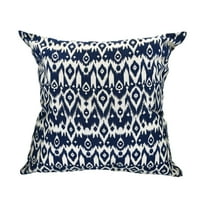 Damask Art Deco uzorak plavi poklopac jastučni jastuk od 2