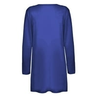 Kimonos Cardigan za ženske plus veličine Ležerne dame Solid V-izrez Cardigan dugih rukava Party Beach