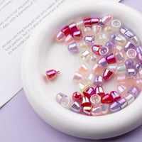Kisor akrilni zvona čari, šarene akrilne perle privjeske čari za DIY minđuše privjesci za oblikovanje