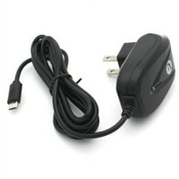 2amp Početna Wit Travel Rapid AC punjač Power adapter 6ft Dugi kabl Micro USB Black Gon za Motorola