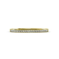 Blue Sapphire i Diamond Halo Angažman prsten i vjenčani set 0. CT TW u 14K žutom zlatu.Size 5.0
