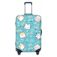 Turistički kofer za prtljag, poklopac kava slatkih crtanih mačaka Životinje Elastična pratnja kofer