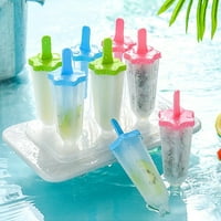 Popsicle kalupi Silikonski ledeni pop kalupi BPA Besplatno Popsicle kalup za ponovno punjenje za višekratno