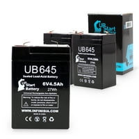 - Kompatibilni lagani alarmi UxE baterija - Zamjena UB univerzalna zapečaćena olovna kiselina - uključuje